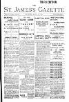 St James's Gazette Tuesday 28 July 1896 Page 1