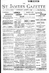 St James's Gazette Wednesday 05 August 1896 Page 1