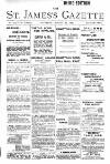 St James's Gazette Saturday 15 August 1896 Page 1