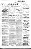 St James's Gazette Tuesday 08 September 1896 Page 1