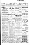 St James's Gazette Tuesday 22 September 1896 Page 1