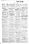 St James's Gazette Thursday 12 November 1896 Page 1