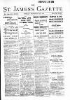 St James's Gazette Monday 30 November 1896 Page 1