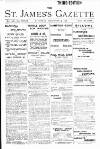 St James's Gazette Saturday 05 December 1896 Page 1