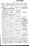 St James's Gazette Friday 11 December 1896 Page 1