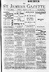St James's Gazette Friday 29 January 1897 Page 1