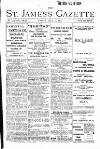 St James's Gazette Friday 30 July 1897 Page 1