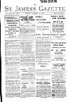 St James's Gazette Monday 23 August 1897 Page 1