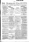 St James's Gazette Wednesday 25 August 1897 Page 1