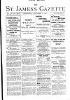 St James's Gazette Wednesday 08 September 1897 Page 1