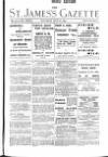 St James's Gazette Saturday 29 July 1899 Page 1