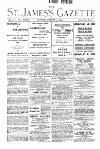 St James's Gazette Monday 14 August 1899 Page 1