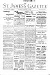 St James's Gazette Tuesday 29 August 1899 Page 1