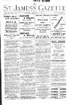 St James's Gazette Friday 19 January 1900 Page 1