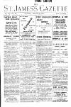 St James's Gazette Monday 22 January 1900 Page 1