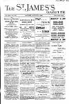 St James's Gazette Monday 06 August 1900 Page 1