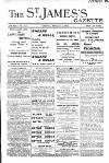 St James's Gazette Tuesday 07 August 1900 Page 1