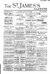 St James's Gazette Wednesday 15 August 1900 Page 1