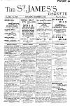 St James's Gazette Saturday 08 December 1900 Page 1
