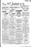 St James's Gazette Monday 16 September 1901 Page 1