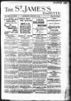 St James's Gazette Saturday 08 August 1903 Page 1