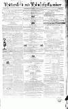 Huddersfield and Holmfirth Examiner Saturday 01 January 1853 Page 1