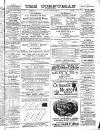 Cornubian and Redruth Times Friday 25 November 1881 Page 1