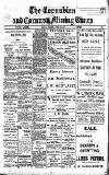 Cornubian and Redruth Times Thursday 18 August 1921 Page 1