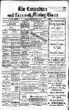 Cornubian and Redruth Times Thursday 01 September 1921 Page 1