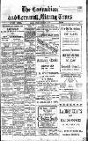 Cornubian and Redruth Times Thursday 22 September 1921 Page 1