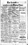 Cornubian and Redruth Times Thursday 15 December 1921 Page 1