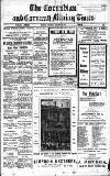 Cornubian and Redruth Times Thursday 12 October 1922 Page 1