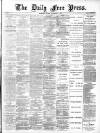Aberdeen Free Press Friday 03 December 1886 Page 1
