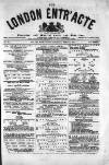 London and Provincial Entr'acte Saturday 02 April 1870 Page 1