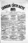 London and Provincial Entr'acte Saturday 15 October 1870 Page 1