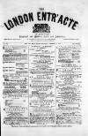London and Provincial Entr'acte Saturday 19 November 1870 Page 1