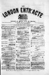 London and Provincial Entr'acte Saturday 10 December 1870 Page 1