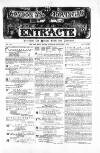 London and Provincial Entr'acte Saturday 03 February 1872 Page 1