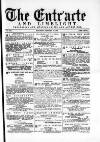 London and Provincial Entr'acte Saturday 22 January 1876 Page 1