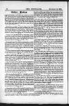 London and Provincial Entr'acte Saturday 12 December 1885 Page 10