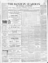 Banbury Guardian Thursday 08 January 1863 Page 1