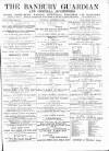 Banbury Guardian Thursday 29 November 1883 Page 1