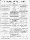 Banbury Guardian Thursday 02 April 1885 Page 1