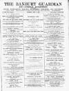 Banbury Guardian Thursday 11 July 1889 Page 1