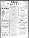 Bellshill Speaker Friday 06 March 1925 Page 1
