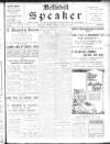 Bellshill Speaker Friday 29 January 1926 Page 1