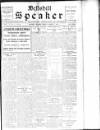 Bellshill Speaker Friday 01 October 1926 Page 1
