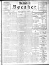 Bellshill Speaker Friday 17 December 1926 Page 1