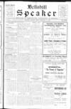 Bellshill Speaker Friday 21 February 1930 Page 1