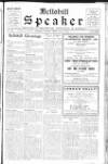 Bellshill Speaker Friday 06 June 1930 Page 1